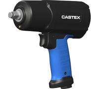CASTEX Llave de impacto neumática PCAS-004, par de aflojamiento máximo 2230 Nm, accionamiento cuadrado de 12,5 mm (1/2 pulgada) - destornillador neumático de baja vibración para apretar y aflojar