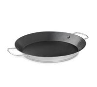 Castey - Paellera Inox Essentials, EA-V36, Color plata, 36 cm, Acero inoxidable, Recubrimiento antiadherente, libre de PFOA, Apta para todas las cocinas.