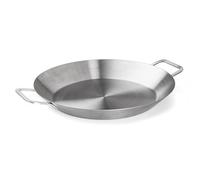 Castey - Paellera Inox Malmö, M-V34, Color plata, 34 cm, Acero inoxidable, Trimetal induction, libre de PFAS, Apta para todas las cocinas.