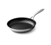 Castey - Sartén Antiadherente Inox Essentials, Modelo EA-S24, Color Plata, Tamaño 24 cm, Acero inoxidable Revestimiento Antiadherente, Apta para Todas las Cocinas, Recubrimiento Durión