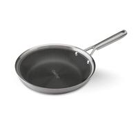 Castey - Sartén de Inducción Malmö Trimetal BeeTech, Modelo MBE-S28, Tamaño 28 cm, Acero Inoxidable 18/10 y Mango Ergonómico, Revestimiento Cerámico BeeTech Sin PFAS, para Todas las Cocinas