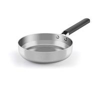 CASTEY - Sartén de Trimetal Castey, Modelo B-S24, Tamaño 24 cm, Tricapa de Acero Inoxidable, Revestimiento Antiadherente, sin PFOA, Base Full Induction, Apta para Todas las Cocinas
