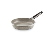 Castey - Sartén Stone Ceramic 16 cm, Acabado Gris, Mango Desmontable Gris Antracita, Aluminio Fundido, Antiadherente Cerámico Durion PFAS Free, Full Induction, Apta para Todas las Cocinas