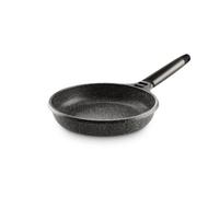 Castey - Sartén Stone Ceramic 18 cm, Acabado Negro, Mango Desmontable Gris Antracita, Aluminio Fundido, Antiadherente Cerámico Durion PFAS Free, Full Induction, Apta para Todas las Cocinas