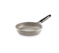 Castey - Sartén Stone Ceramic 24 cm, Acabado Gris, Mango Desmontable Gris Antracita, Aluminio Fundido, Antiadherente Cerámico Durion PFAS Free, Full Induction, Apta para Todas las Cocinas