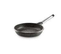 Castey - Sartén Stone Ceramic 26 cm, Acabado Negro, Mango Desmontable de Acero Inoxidable, Aluminio Fundido, Antiadherente Cerámico Durion PFAS Free, Full Induction, Apta para Todas las Cocinas