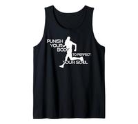 Castiga tu Cuerpo para perfeccionar tu Alma Corriendo Camiseta sin Mangas
