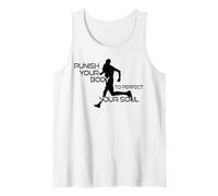 Castiga tu Cuerpo para perfeccionar tu Alma Corriendo Camiseta sin Mangas