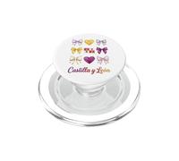 Castilla Y León Coquette Bow Girls PopSockets PopGrip para MagSafe