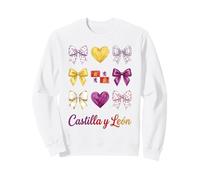 Castilla Y León Coquette Bow Girls Sudadera