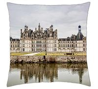 Castillo Chateau De Chambord - Funda de almohada manta (18