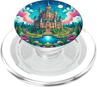 Castillo de fantasía de Cuento de Hadas PopSockets PopGrip para MagSafe