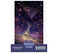 Castillo de Fantasía Puzzle 3D 38x26cm/1000pcs Juego Relajante Creativo Educativo Y Decoración Hogareña Regalo Universal para Todos