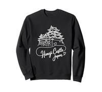 Castillo de Himeji, Japón Signature Heart Art - Recuerdo Sudadera