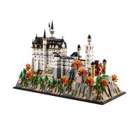 LEGO Architecture Castillo de Neuschwanstein - Maqueta DIY para Adultos Coleccionistas con Torres, Patios e Interior Detallado - Regalo de Monumento para Hombres y Mujeres - Decoración del Hogar 21063