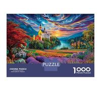 Castillo de Neuschwanstein Puzzle 1000 Piezas para La Familia-Rompecabezas Difícil, Apto para Adultos Y Adolescentes A Partir De 14 Años 38x26cm/1000pcs