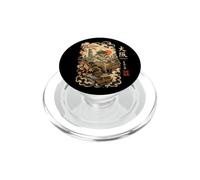 Castillo de Osaka Cherry Blosom Japón Ukiyo-e Kanji japonés PopSockets PopGrip para MagSafe