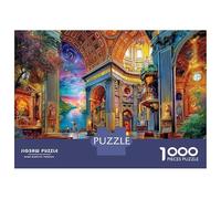 Castillo de Praga Rompecabezas 1000 Piezas Puzzle - Juego Didáctico para Adultos Y Niños, 52x38cm/1000pcs