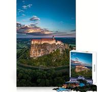 Castillo de Riegersburg, Vista aérea, Estiria Rompecabezas de 1000 Piezas para Adolescentes Fortalece la Memoria, Calma, relajación, Bordes Suaves Regalo increíble (38x52cm)