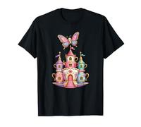 Castillo de té Encantado, Mariposa, Hada, país de Las marav Camiseta