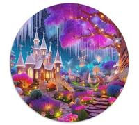 Castillo del Sueño Puzzle 1000 Piezas para Adultos Y Niños Arquitectura Europea Rompecabezas Colorido Juego Educativo Pintura, Entretenimiento Creativo 1000pcs (67.5x67.5cm)