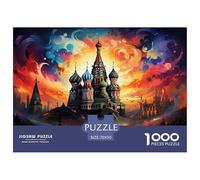 Castillo Exótico Puzzle de 1000 Piezas Papel Puzzle para Adultos Noche Fantástica Relajación Concentración Decoración Familiar Regalo Festivo 70x50cm/1000pcs 70x50cm/1000pcs