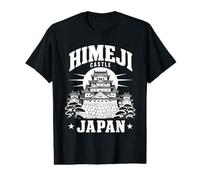Castillo Himeji Hyogo Japón Samurai Historia Regalo Viaje Camiseta gráfica económica