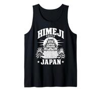 Castillo Himeji Hyogo Japón Samurai Historia Regalo Viaje Camiseta sin Mangas