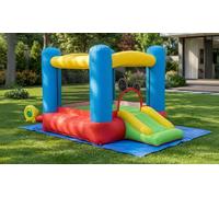 Castillo hinchable con tobogán y piscina de bolas Home Deluxe