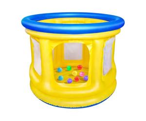 Castillo Hinchable para niños Centro de Juego y diversión Inflable, | casita infantil castillo saltarín para Patio Trasero Jardín Parque Hogar Zona de Recreo Colegio