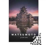 Castillo japonés Puzzle De 1000 Piezas Puzzle Arte Juguete Educativo Adultos Y Niños A Partir De 12 Año 70x50cm/1000pcs