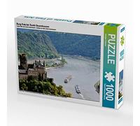 Castillo Katz en Sankt Goarshausen 1000 Piezas Puzzle Horizontal