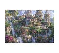 Castillo Mágico Puzzle 1000 Piezas Juguete Educativo Familiar Interactivo Rompecabezas 3D para Hombres Y Mujeres Construir Maquetas Desafío Intelectual 1000 PCS