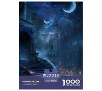 Castillo mágico Puzzle De 1000 Piezas 38x26cm/1000pcs Estelar Juego Educativo Creativo Relajación Y Decoración Regalo Ideal para Adultos Y Niños