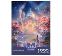Castillo Mágico Puzzles 1000 Piezas Juego De Reto Juguete Adultos Y Más De 12 Años Estelar Puzzles Creativos Diversión Familiar Relajación Regalo Decoración Hogar 38x26cm/1000pcs
