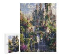 Castillo Mágico Puzzles 500 Piezas Desafío FamiliarImpossible Rompecabezas 3D para Adultos Y Niños A 12 Años Juguete Educativo DIY Creativo 500 PCS