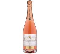 Castillo Monjardín, Brut Nature Rosé 2021, Chardonnay y Garnacha, Método Champenoise, 24 Meses de Crianza, Caja de 6 botellas, 12% Alcohol