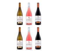 Castillo Monjardín, "COLECCIÓN CLÁSICOS NAVARRA": Chardonnay joven 2025, Rosado del Alba 2025, Garnacha 2023, 2 botellas de cada uno. Pack de 6 Botellas D.O. Navarra