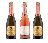 Castillo Monjardín, "COLECCIÓN ESPUMOSOS BRUT NATURE MILLESIME". Pack de 3 Botellas: 2 botellas Brut Nature Chardonnay 2021 y 1 botella Brut Nature Rosé 2021.