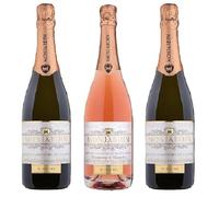 Castillo Monjardín, Colección "Espumosos Brut Nature". Pack de 3 Botellas: 2 botellas Brut Nature Chardonnay y 1 botella Brut Nature Rosé.
