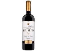 Castillo Monjardín Crianza Deyo Merlot de Autor, D.O. Navarra. Caja de 6 botellas. Crianza 14 Meses, 14% Alcohol, Vino Tinto Premium. Cosecha 2021