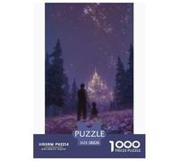Castillo Soñador Puzzle 3D De Papel 38x26cm/1000pcs Juego Educativo Y Relajante con Decoración Única Regalo para Adultos Y Niños