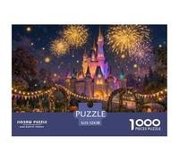 Castillo soñador Puzzle De Madera Impermeable Puzzles De 1000 Piezas Regalos para Adultos Imposible Rompecabezas Juegos Desafiantes