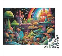 Castillo soñador Puzzle Imposible,desafío para Adultos Cartoon Juego Educativo 1000 Piezas Obra De Arte De Juego De para Adultos Y Niños A Partir De 12 Años 1000pcs (75x50cm)