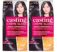 Casting Creme Gloss N.210 Nero Blu (Paquete de 2)