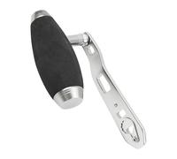 Casting Reel Handle, T Type Aluminum Alloy Winding Tool, Replacement Reel Grip with Hole For Smooth, Lightweight Fishing Handle Saltwater Freshwater Lakes Ponds, and Streams