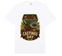 CASTINGS Day Cosecha Humus Lombriz Compostaje Comfort Colors Adult Heavyweight T-Shirt