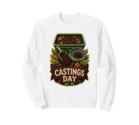 CASTINGS Day Cosecha Humus Lombriz Compostaje Sudadera