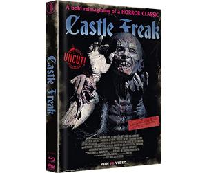 Castle Freak - Mediabook - Cover C - RETRO - Artwork Cover - Limited Edition auf 333 Stück (+ DVD) [Alemania] [Blu-ray]