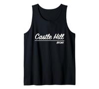 Castle Hill Ave Bronx New York NYC - Escritura Retro Camiseta sin Mangas